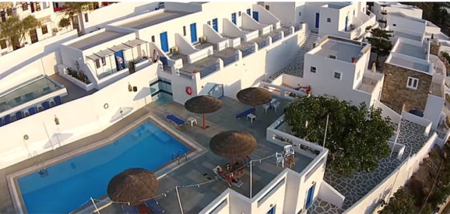 Accommodation in Ios Island Greece Kritikakis Village