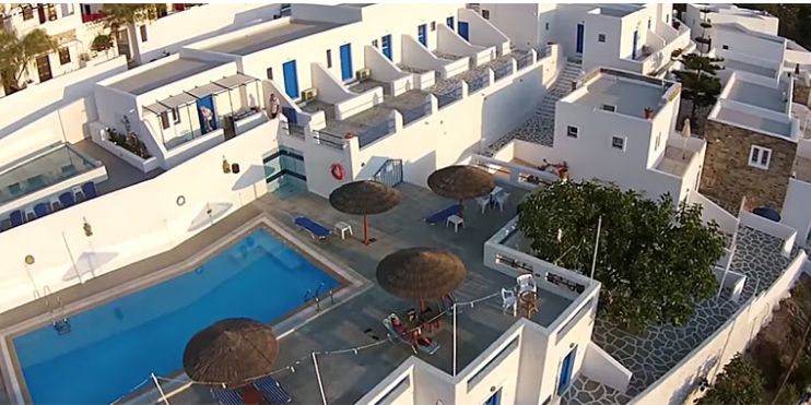 Accommodation in Ios Island Greece Kritikakis Village